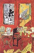 Henri Matisse Large Red Interior (mk35) oil